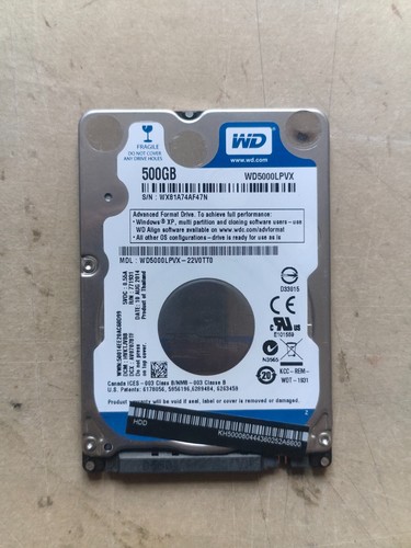 Western digital wd5000lpvx - western,