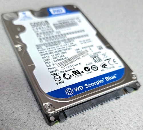 Western digital 500gb hdd - wd,