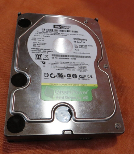 Western digital wd5000avvs 500 - western,