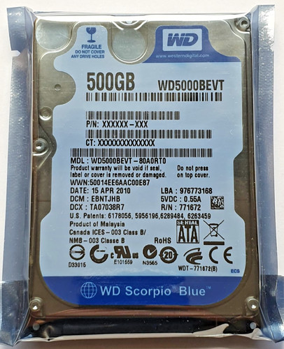500 sata western digital - western,